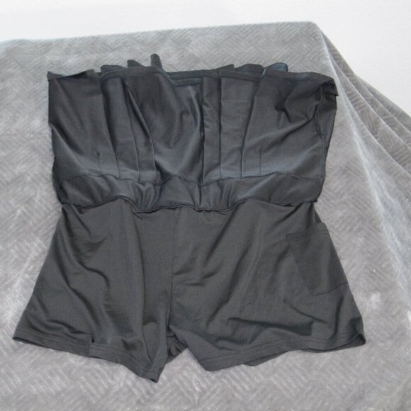 SOBRISAH Skort Women's Size Medium Black Pleats Pocket Tennis Outerwear Shorts - Picture 4 of 10